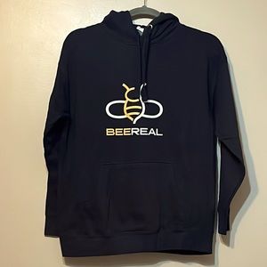 Be Reel Black Hoodie, XL